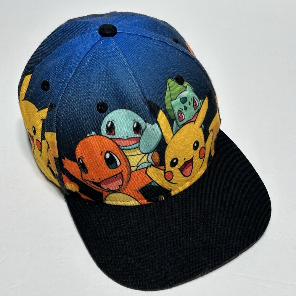 2016 POKEMON Hat Baseball Cap Snapback - Nintendo Adjustable Youth One Size
